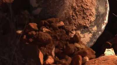 Everything tends to break. You can
snap teeth and even augers and... - Outback Opal Hunters