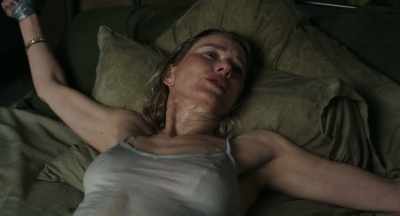 Everything's cramping. Can you... - Goodnight Mommy
