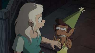 Everything's on schedule.
Slight hiccup, they killed Slappo. - Disenchantment