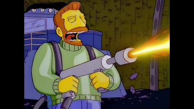 (evil laughter ) - The Simpsons