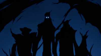 [evil music playing] - BLUE EYE SAMURAI