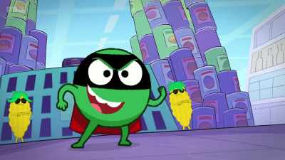EVIL PEA MUTTERS IN RAGE - Supertato