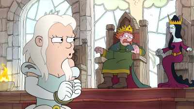 Ew. Dad, think out the words
before they come out. It's-- - Disenchantment