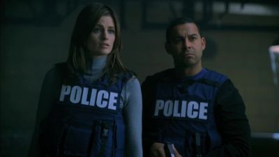 Ew! Gum. False alarm. - Castle