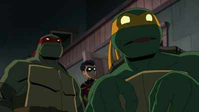 Ew, that's weird
and gross. - Batman vs Teenage Mutant Ninja Turtles