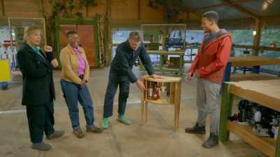 Exactly. I was trying
not to rely on immunity. - Handmade: Britain's Best Woodworker