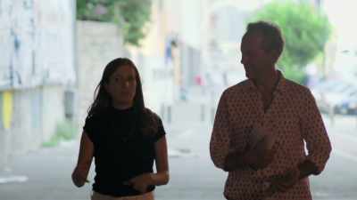 - Exactly, this is the tunnel
that separates - Write Around the World with Richard E Grant