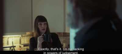 Exactly, that's it. I'm not lacking
in powers of judgement. - The Most Beautiful Boy in the World