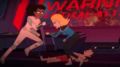 Exactly what a parasite
would say, parasite! - Star Trek: Lower Decks