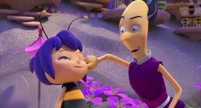 Exactly.
When you get to Mount Stumpy, - Maya the Bee: The Honey Games