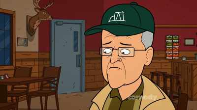 [exaggerated sobbing] - Corner Gas Animated