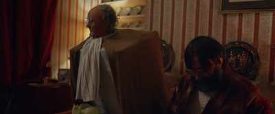 Example: There has been
a cowboy film on telly. - Brian and Charles