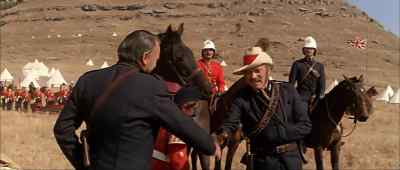 - Exceedingly pleased to greet you, sir!
- Colonel. - Zulu Dawn