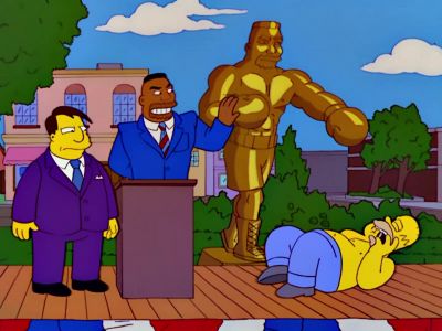 Excellent bout - The Simpsons