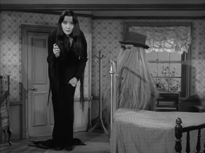 Excellent idea. I'll scare him. How? - The Addams Family