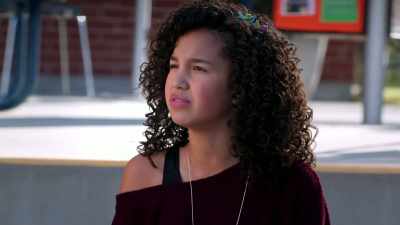 Except for when I left it in Spanish
and later in the cafeteria. - Andi Mack