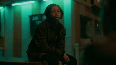 Except I passed where my school
was, back on Amhearst... - Paper Girls