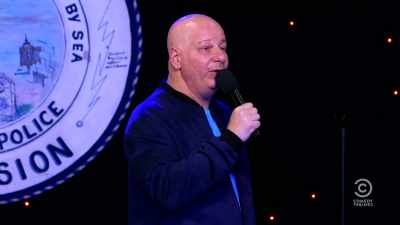 Except one, - Jeff Ross Roasts Cops