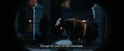 Except for point A, the chocolate, - Hot Dog