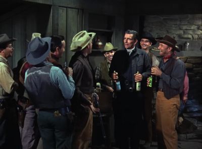 Except the unfortunate ones
who drew guard duty tonight. - The Virginian