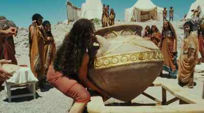 [excited chattering] - Samson and Delilah