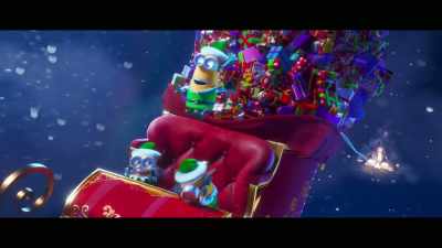 [excited gibberish] - Illumination Presents: Minions Holiday Special