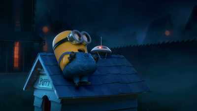 [excited gibberish] - Illumination Presents: Minions Holiday Special