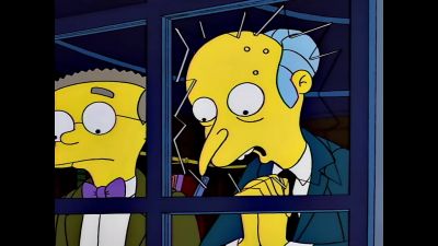 -(excited shouting)
-(doorbell ringing) - The Simpsons
