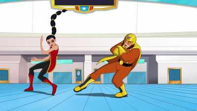 (EXCLAIMING) - DC Super Hero Girls: Intergalactic Games