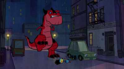 (exclaiming) - Marvel's Moon Girl and Devil Dinosaur