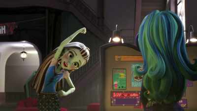(EXCLAIMS, CHUCKLES) - Monster High: Electrified