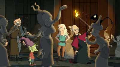 [exclaims] I cannot imagine.
Such disrespect. - Disenchantment