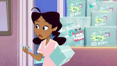 -(EXCLAIMS) Oh snap.
-(PHONE BEEPS) - The Proud Family: Louder and Prouder