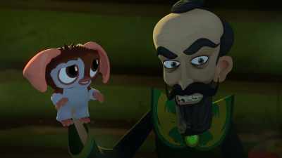 [exclaims] "What is
this monster doing to me?" - Gremlins: Secrets of the Mogwai