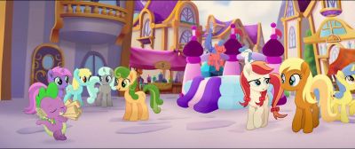 Excuse me Dragon on the move - My Little Pony: The Movie
