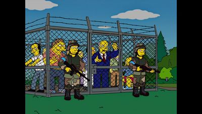 Excuse me I don t belong here - The Simpsons