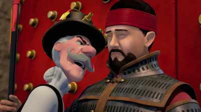 Excuse me, big guy.
I don't think you quite understand. - The Swan Princess: A Royal Wedding
