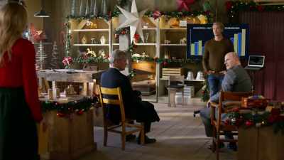Excuse me. Brady, I need to talk to you. - Christmas on Windmill Way
