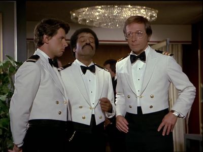 Excuse me, but
didn't I clearly hear - The Love Boat