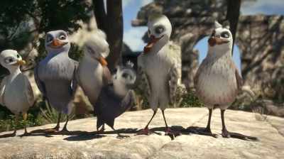 - Excuse me, 'cuse me. Sorry.
- Hey! - Manou the Swift