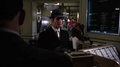 Excuse me.
Have you got a message for Mr. Ross? - Bullitt