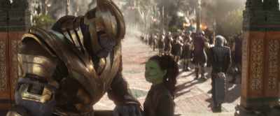 - Excuse me?
- He's kidding. - Avengers: Infinity War