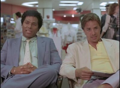 Excuse me.
Hotel security. Take the next one. - Miami Vice