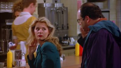 Excuse me.
I couldn't help but notice that... - Seinfeld