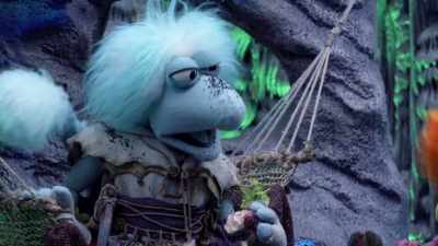 Excuse me?
Just what do you think you're do... - Fraggle Rock: Back to the Rock