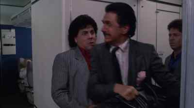 -Excuse me.
-Now what? - Police Academy 5: Assignment: Miami Beach