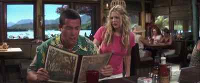Excuse me. Okay.
I didn't mean to startle you. - 50 First Dates