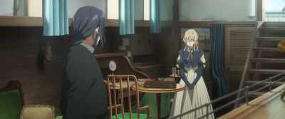 Excuse me. - Violet Evergarden: The Movie