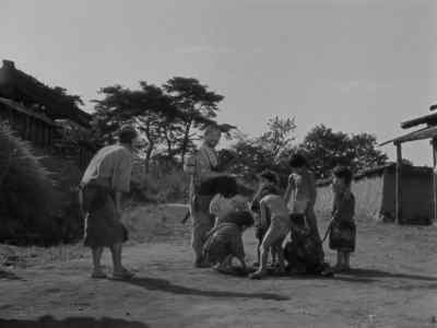 Excuse me, samurai, sir. - Seven Samurai