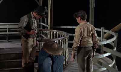Excuse me, sir. Did you see
somebody just pass by this way? - The Adventures of Bullwhip Griffin